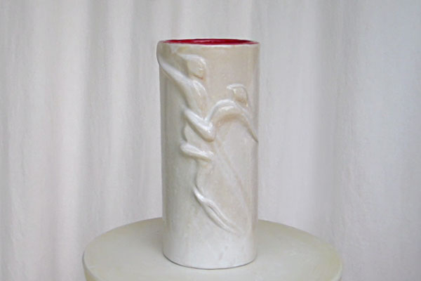 "Extase-Relief-Vase", Höhe 25 cm