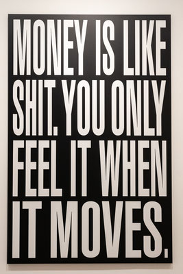 Los Angeles County Museum of Art - Barbara Kruger exhibit