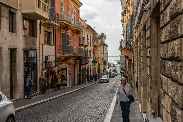 Main street - Tarquinia, Italy
