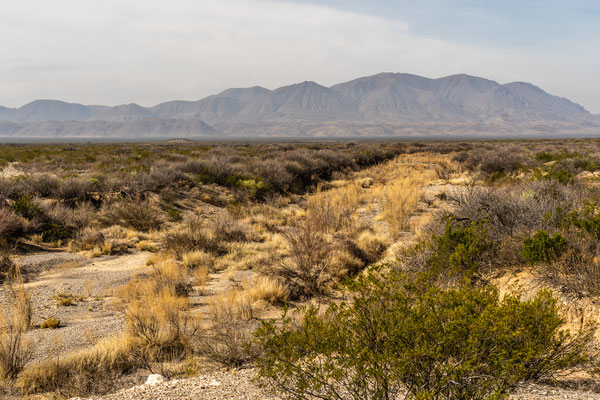 Entering from the North - Persimmon Gap - Big Bend National Park