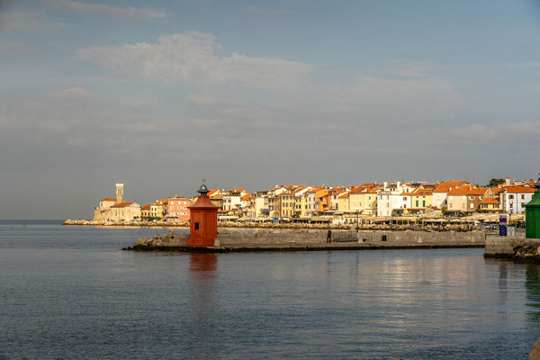 Resort town - Piran southwest of Koper, Slovenia