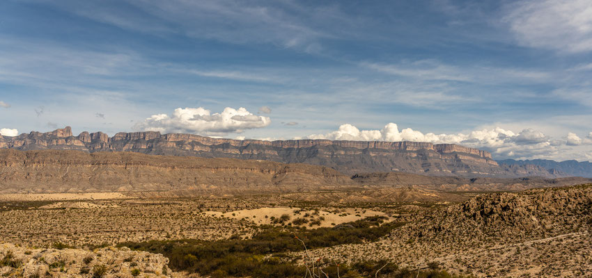Sierra del Carmen Mountains - Rio Grande Village - Big Bend National Park