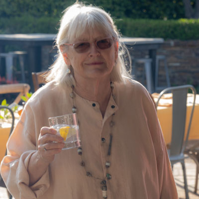 David's 90th birthday party guests - Kathy