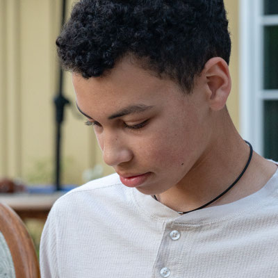 David's 90th birthday party guests - Christopher