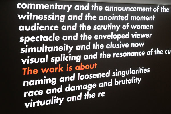Los Angeles County Museum of Art - Barbara Kruger exhibit