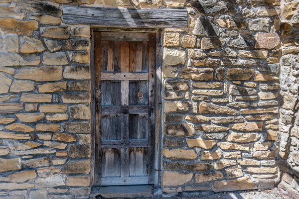 Door to Granary - Mission San Antonio - San Antonio
