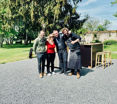 mes copains de longue date, soutiens indéfectibles de la première heure - Le Bar à Pizzas de Walter