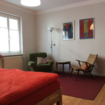 Sitzecke im Doppel-Schlafzimmer