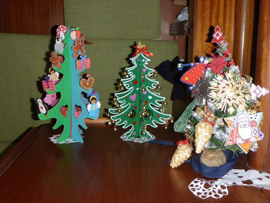 Unsere drei Weihnachtsbäume