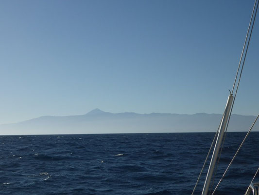 Teide in Sicht