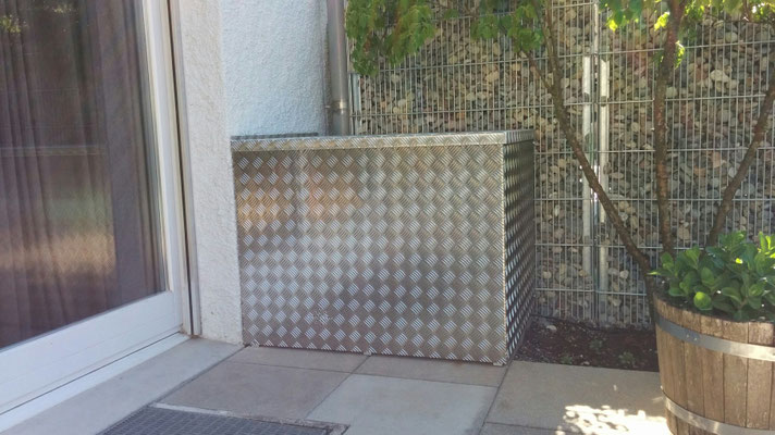 Balkon-, Terrassen- und Treppengeländer, Abdeckungen, Türen, Gartenbox