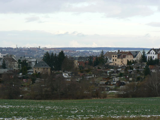 Panoramblick vom Fuße des Kuhbergs