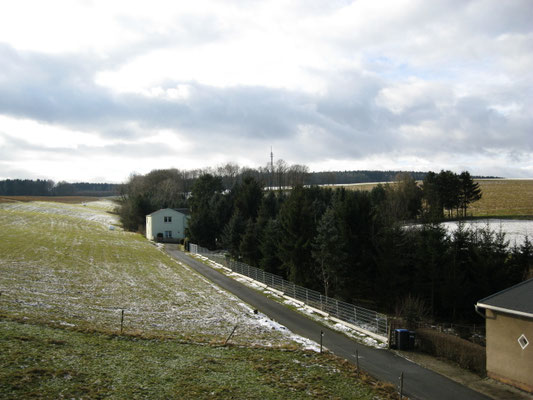 Blick zum Kuhberg