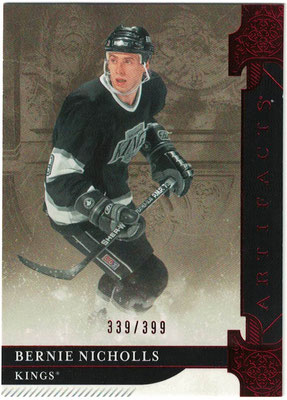 Artifacts 19 Ruby n°152 #339/399 - Bernie NICHOLLS - Kings