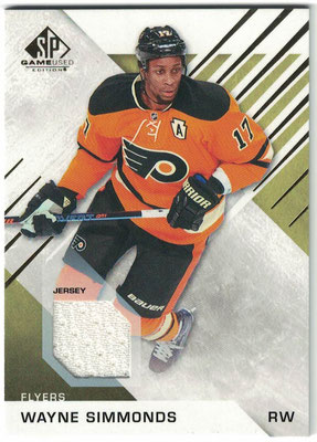 SP GU 16-17 Gold n°85 - Wayne SIMMONDS - Flyers