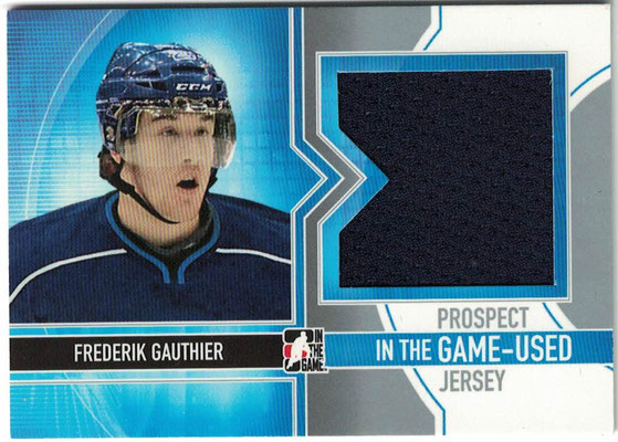 ITG Prospect 13 Game Used Silver n°PJ-11 - Frederik GAUTHIER - Rimouski