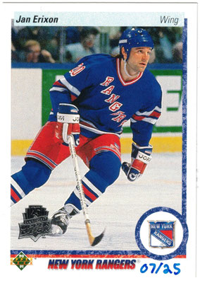 UD14 25th Anniversary Buybacks n°366 #7/25 - Jan ERIXON - Rangers