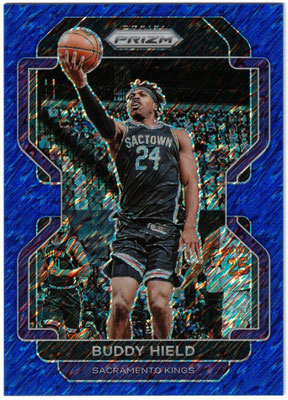 Panini Prizm 21 Prizms Blue Shimmer n°192 #09/30