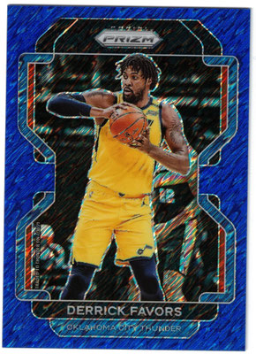 Panini Prizm 21 Prizms Blue Shimmer n°124 #01/30
