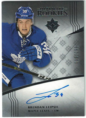 Ultimate 16 Auto n°146 #6/299 - Brendan LEIPSIC - Leafs