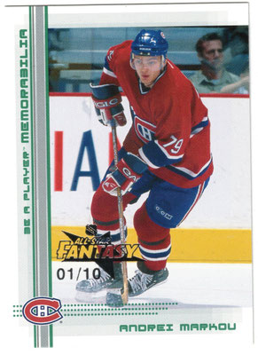 BAP Memorabilia 00 NHLAllStar Fantasy Emerald n°432 - #1/10