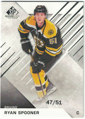 SP GU 16 n°32 #47/51 - Ryan SPOONER - Bruins