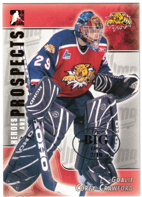 ITG Heroes & Prospect 04 - n°228 - Vancouver The Big One #7/10 - Corey CRAWFORD - Wildcats