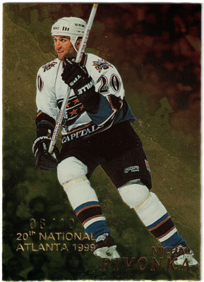 Be A Player 98 Atlanta National #6/10 - Michal PIVONKA - Capitals