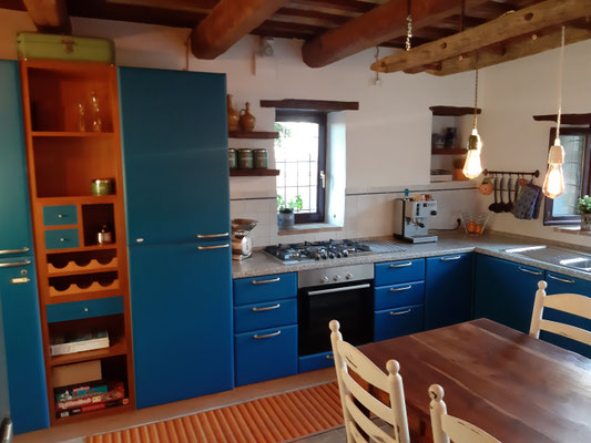 Keuken van alle gemakken voorzien