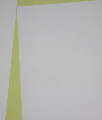 2 Flächen (Groß, rosa) 1 | 2013, Eitempera auf Baumwolle, 221 x 189 cm, 