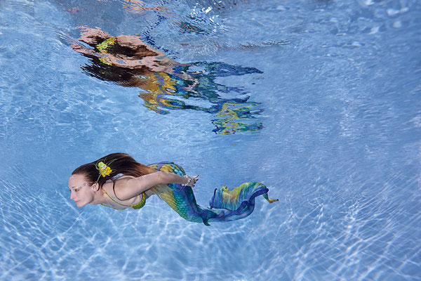JGA Junggesellinnenabschied Unterwasser Mermaid