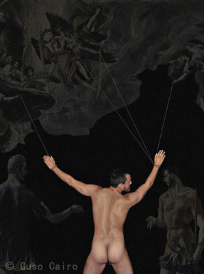 Sesión: 07-11-2021 /// Modelo:  FABIO. (Incluye detalle de 'El martirio de San Mauricio', de El Greco.)