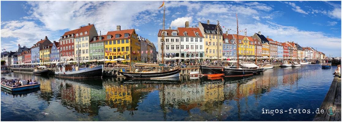 Nyhavn, Kopenhagen, Dänemark