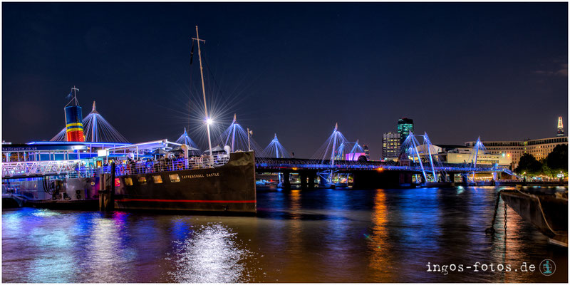 Golden Jubilee Bridges, London
