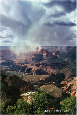Gewitter über dem Grand Canyon Ntl. Park, AZ