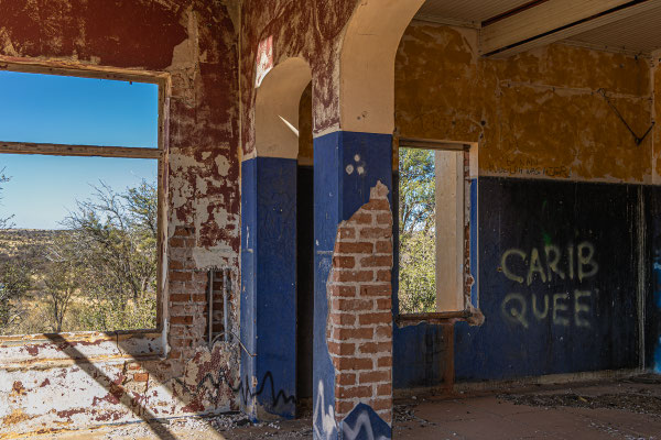 Matthias Gößmann:  Liebighaus oder Geisterhaus in Windhoek; Namibia  - 06   