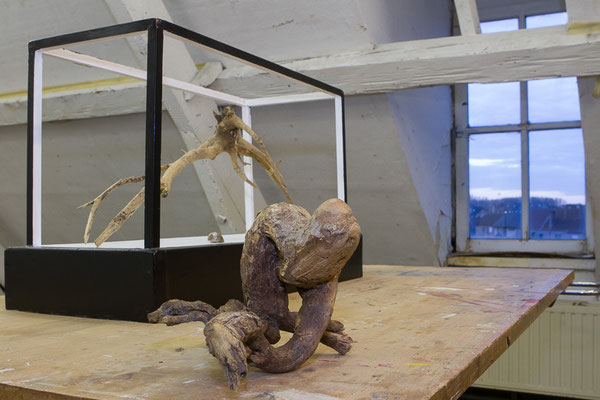Frank Talloen, 30x50x40, Wood in Wood, 2013.S19