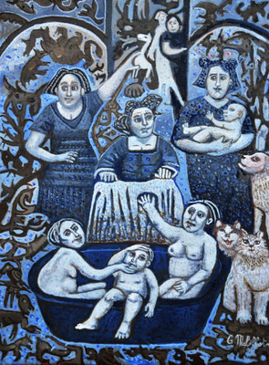 LA TOILETTE 30X40