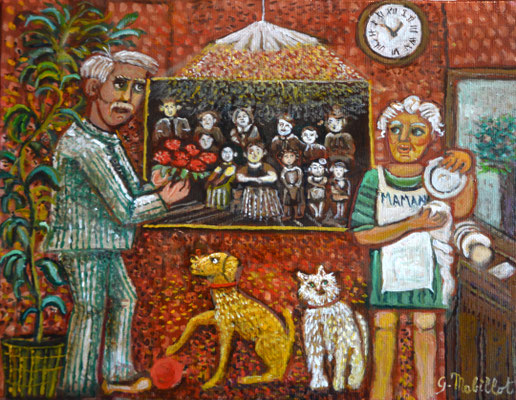 BONNE FÊTE MAMAN 27X35 cm