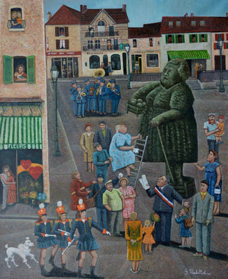 HOMMAGE A FELICIE 65X81