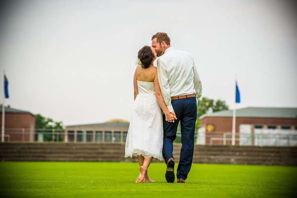 Hochzeitsshooting im Olympiapark in Berlin