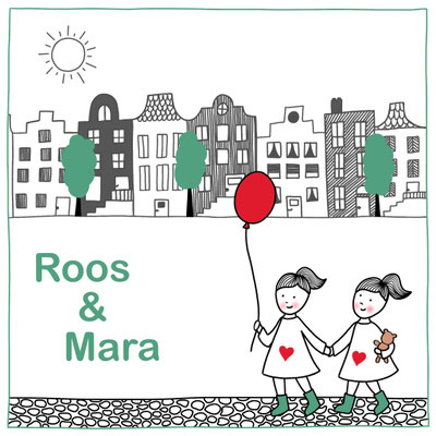 Birth announcement card