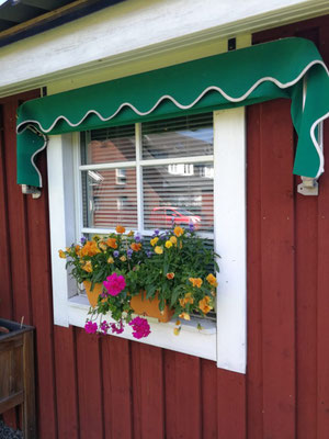 Modell Älmhult von Berg Schwedenhaus Fensteransicht aussen