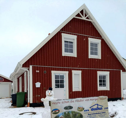Referenz Rotes Holzhaus Schwedenhaus Malmö von Berg