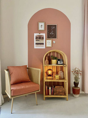 Lese Ecke im Mädchenzimmer 