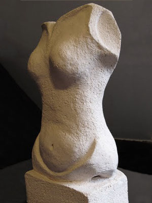 La genèse - terre cuite - hauteur : 34 cm - 2003