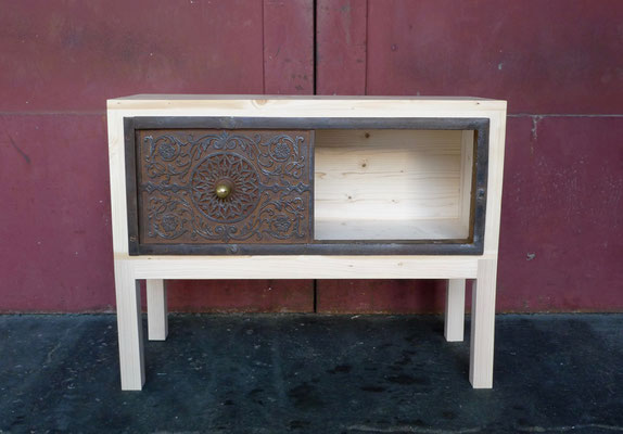 Findling-Sideboard "Ofen"; verkauft