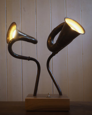 Findling-Lampe "Orchester"; verkauft