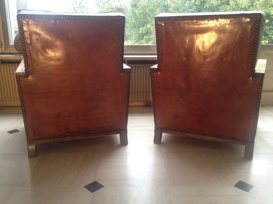 paire de fauteuil club