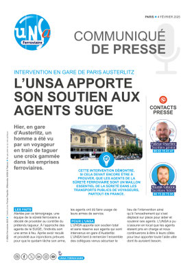 Communiqué de Presse